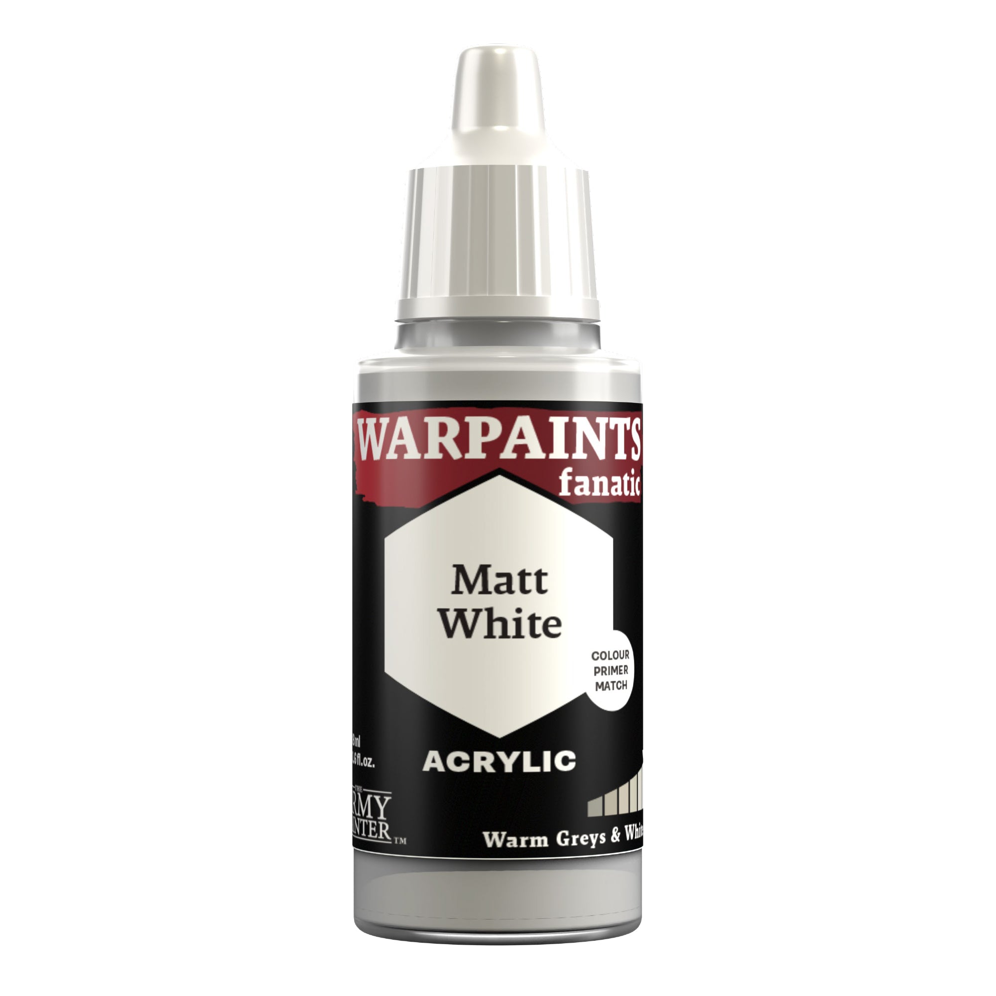 Warpaints Fanatic: Matt White 18ml image 0